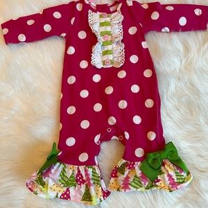 Ricrac and Ruffles Romper
